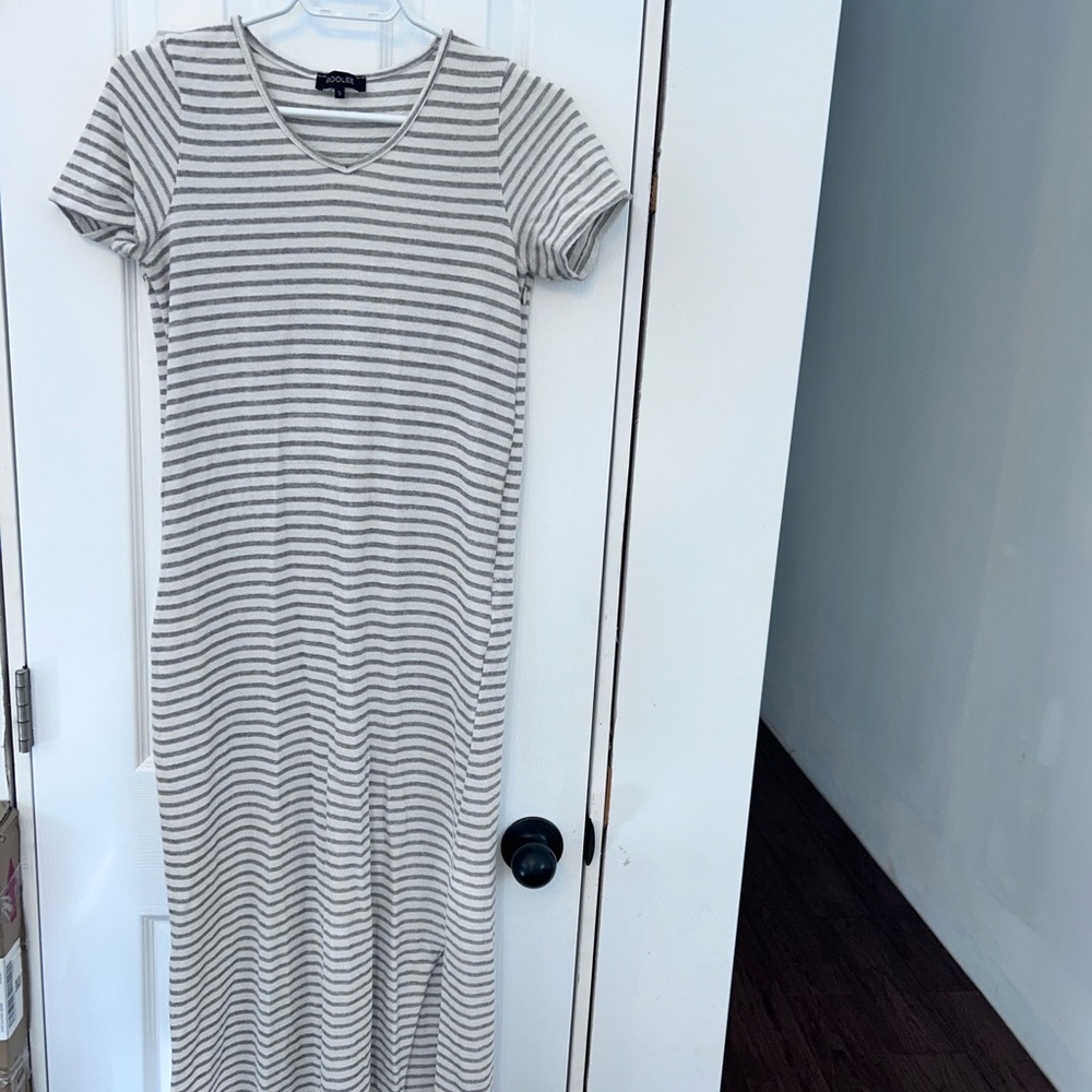 Roolee MAMA striped maxi dress